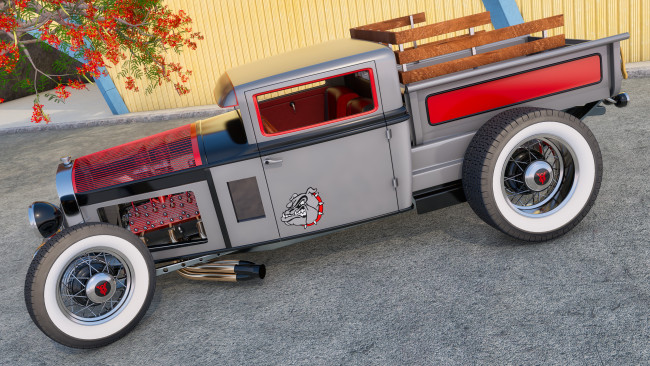 Обои картинки фото автомобили, 3д, автомобиль, фон