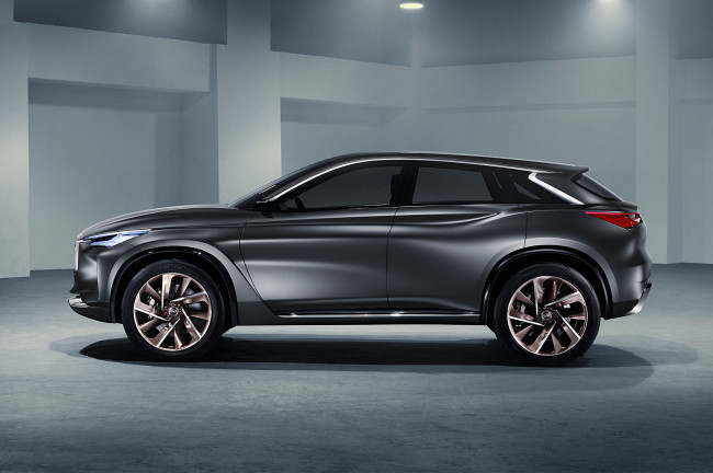 Обои картинки фото infiniti qx sport inspiration concept 2016, автомобили, infiniti, 2016, concept, inspiration, sport, qx