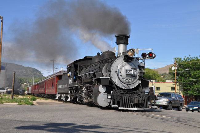 Обои картинки фото техника, паровозы, паровоз, рельсы