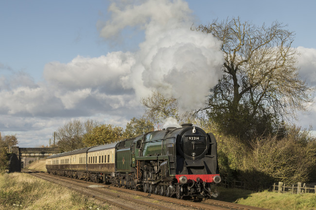 Обои картинки фото техника, паровозы, паровоз, рельсы