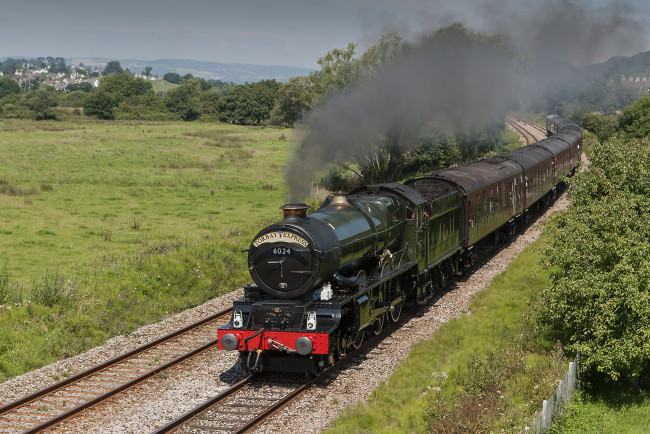 Обои картинки фото техника, паровозы, паровоз, рельсы