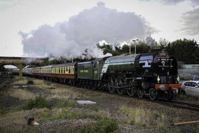 Обои картинки фото техника, паровозы, паровоз, рельсы