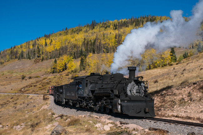 Обои картинки фото техника, паровозы, паровоз, рельсы