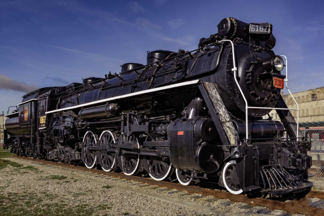 Обои картинки фото техника, паровозы, паровоз, рельсы