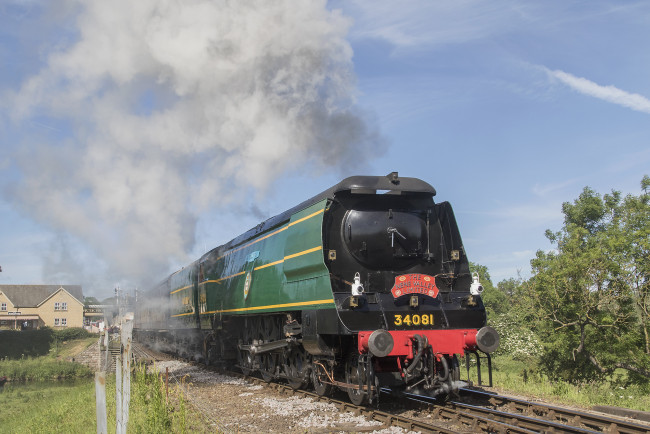 Обои картинки фото техника, паровозы, паровоз, рельсы