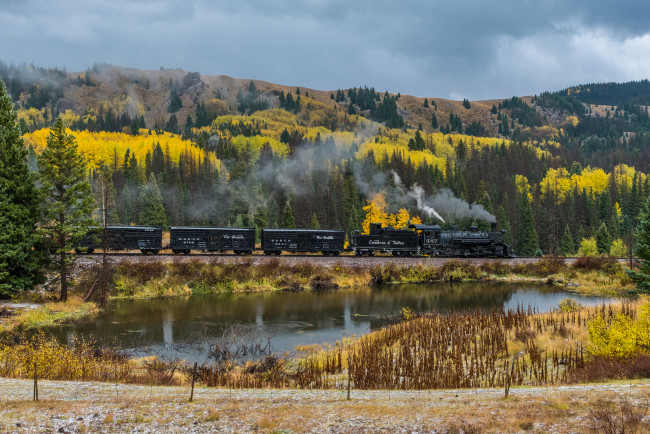 Обои картинки фото техника, паровозы, рельсы, паровоз