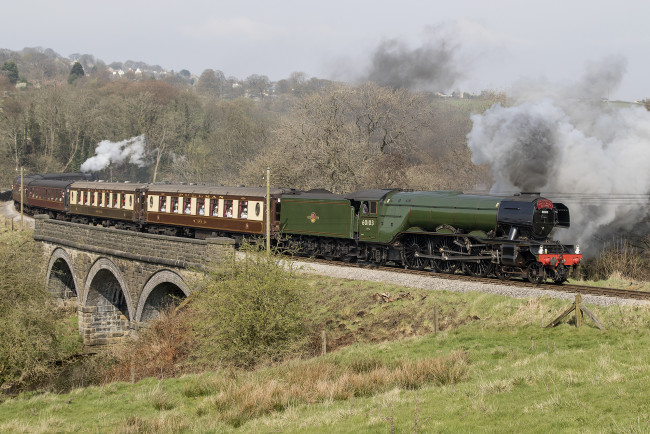 Обои картинки фото техника, паровозы, рельсы, паровоз