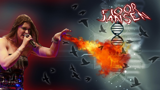 Обои картинки фото музыка, floor jansen, floor, jansen