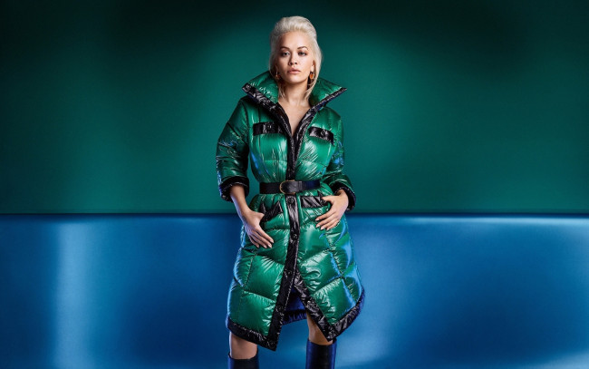 Обои картинки фото музыка, rita ora, пальто
