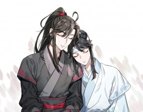 Картинка аниме mo+dao+zu+shi персонажи нежность