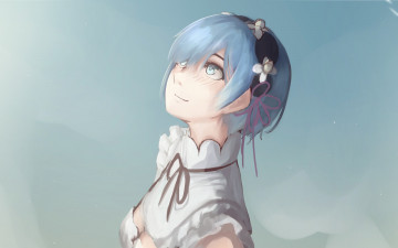 Картинка аниме re +zero+kara+hajimeru+isekai+seikatsu жизнь в альтернативном мире с нуля