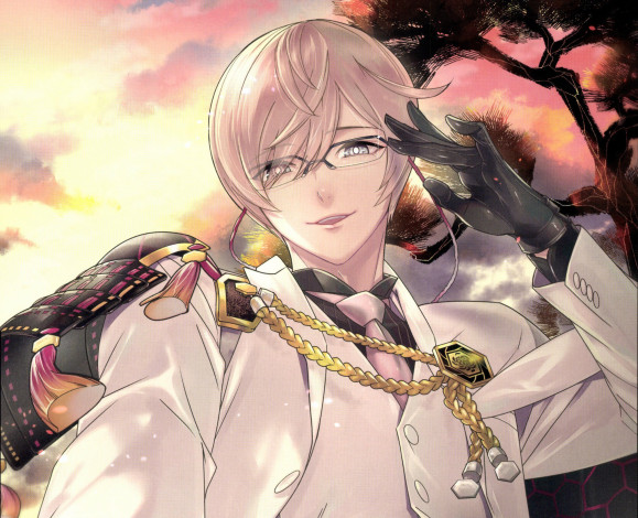 Обои картинки фото аниме, touken ranbu, ken, homerun, sadamine, kikou