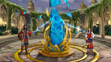 Картинка видео+игры persian+nights+2 +moonlight+veil маги магия круг камень двор