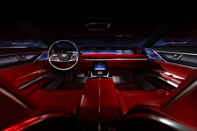 Обои картинки фото автомобили, интерьеры, cadillac, celestic