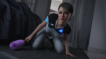 Картинка видео+игры detroit +become+human kara кэра become human