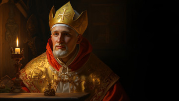 Картинка 3д+графика религия+ religion нейросети графика нейроарт ai art нейронные сети рисунки нейро искусство