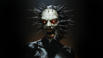 Картинка 3д+графика ужас+ horror нейросети графика нейроарт ai art нейронные сети рисунки нейро искусство