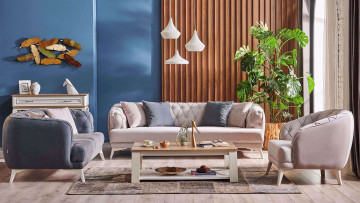 обоя интерьер, гостиная, дизайн, стиль, комната, мягкая, мебель