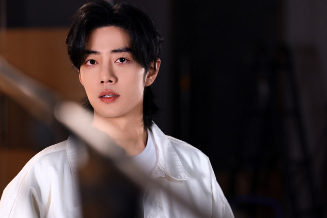 Обои картинки фото мужчины, xiao zhan, актер, рубашка