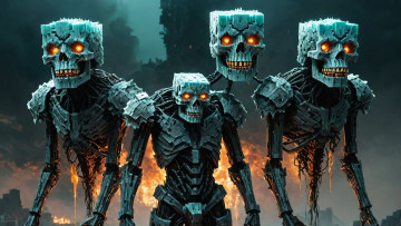 Картинка 3д фэнтези нежить нейросети графика нейроарт ai art нейронные сети рисунки нейро искусство нейрографика graphics neuroart neural networks drawings neuro neurography