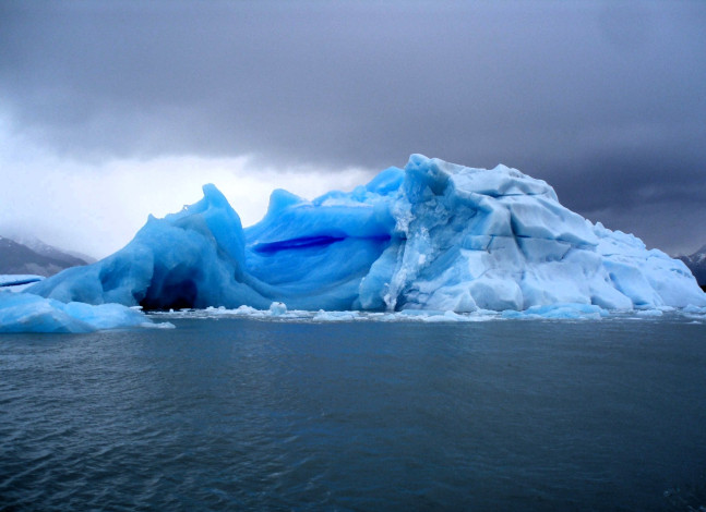 Обои картинки фото природа, айсберги и ледники, айсберг, льдина, море