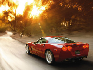 Картинка автомобили corvette