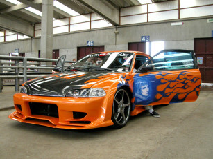 обоя honda, crx, автомобили