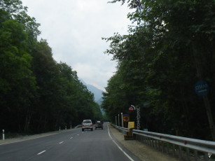 Картинка дороги краснодарского края природа