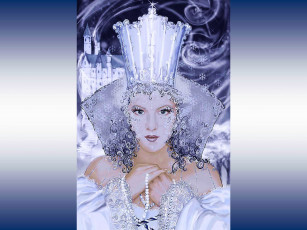 Картинка снежная королева фэнтези девушки