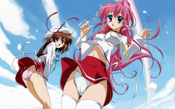 обоя аниме, gift, eternal, rainbow