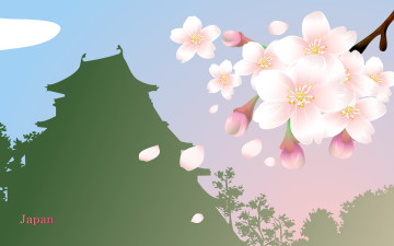 обоя векторная, графика