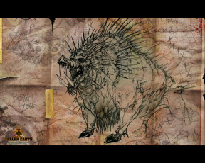 обоя видео, игры, fallen, earth