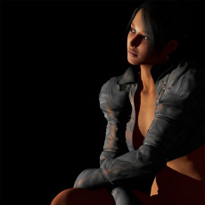 Картинка 3д графика people люди девушка