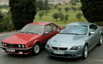 Картинка автомобили bmw 6 series e24