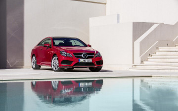 Картинка автомобили mercedes benz two-door coupe e-class mercedes-benz