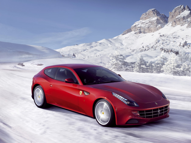 Обои картинки фото 2011, ferrari, ff, автомобили