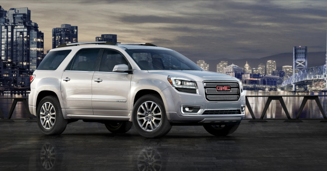 Обои картинки фото 2013, gmc, acadia, denali, автомобили, gm