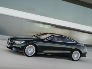 обоя автомобили, mercedes-benz, coupе, s, 500, 2014г, c217, 4matic
