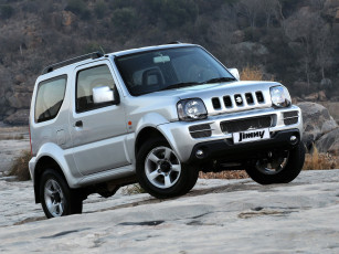 обоя автомобили, suzuki, jimny, za-spec, jb43, 2006г, светлый