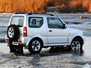 обоя автомобили, suzuki, jimny, za-spec, jb43, 2006г, светлый