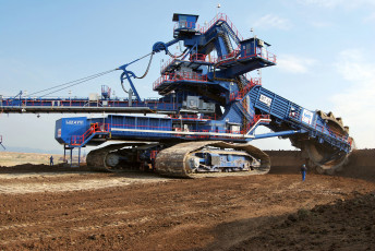 Картинка техника экскаваторы тяжелый экскаватор роторный