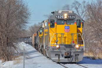 Картинка техника поезда железная дорога рельсы локомотив состав