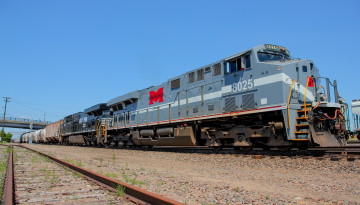 Картинка техника поезда состав локомотив железная дорога рельсы