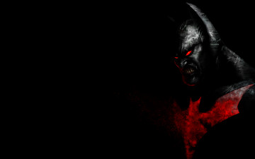 Картинка бэтмен фэнтези фотоарт темный фон batman