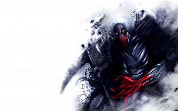 Картинка демон+с+косой фэнтези нежить коса демон