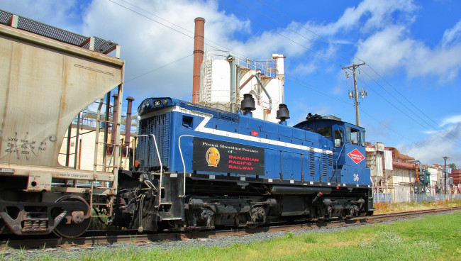 Обои картинки фото техника, локомотивы, локомотив, дорога, рельсы, железная