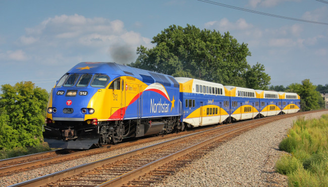 Обои картинки фото техника, поезда, рельсы, железная, дорога, локомотив, состав