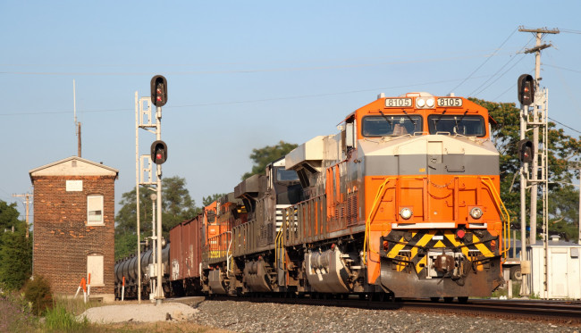 Обои картинки фото техника, поезда, железная, дорога, рельсы, локомотив, состав