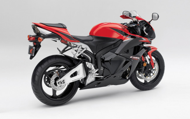 Обои картинки фото мотоциклы, honda, красный, 2011г, cbr600rr