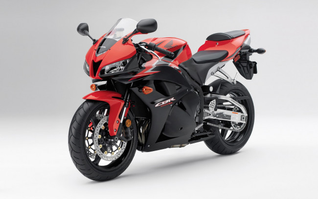 Обои картинки фото мотоциклы, honda, красный, 2011г, cbr600rr